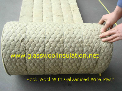 rock wool Galvanised Wire Mesh