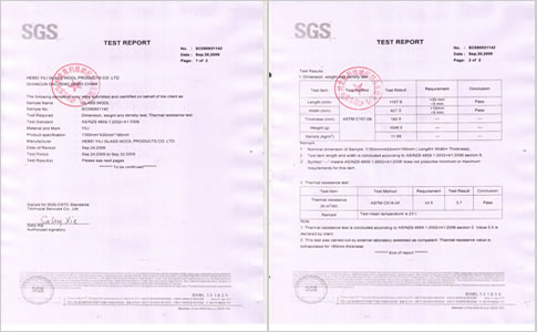 SGS TEST REPORT